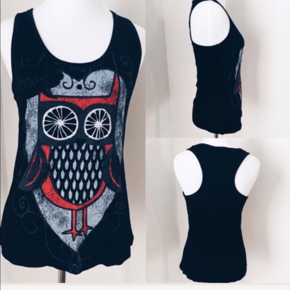⭐️⚪️OWL TANK TOP